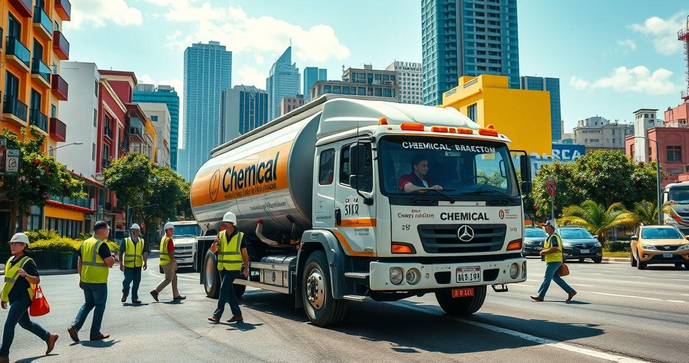 Transportadoras de Produtos Químicos em SP: Como Escolher a Melhor Opção para Seu Negócio