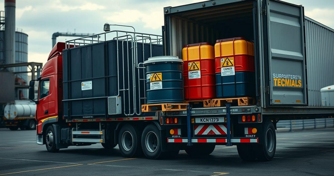 Transporte de Produtos Químicos Perigosos: Como Garantir Segurança e Conformidade