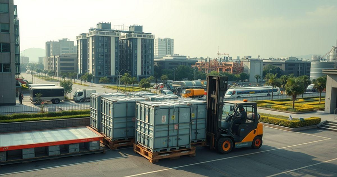Transporte de Produtos Químicos Classificados com Segurança e Eficiência