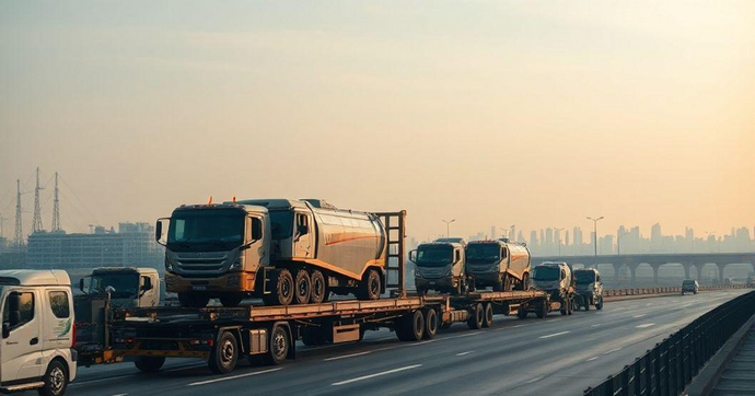 Transporte de Máquinas e Equipamentos: Dicas Essenciais e Práticas para uma Logística Eficiente